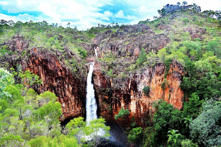 Powerful waterfalls