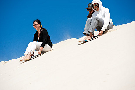 Little Sahara Sandboarding