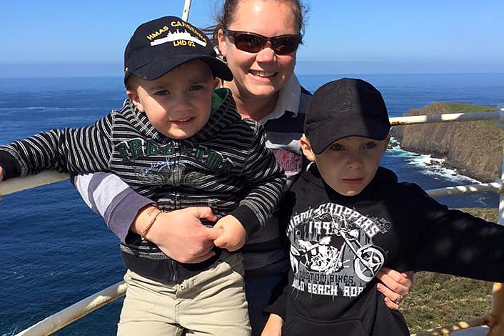 Locals enjoying a lighthouse Tour