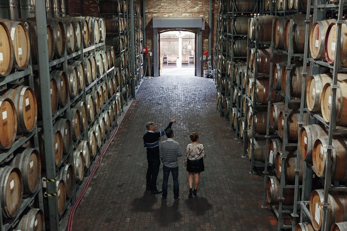 Barrel Room at Wirra Wirra