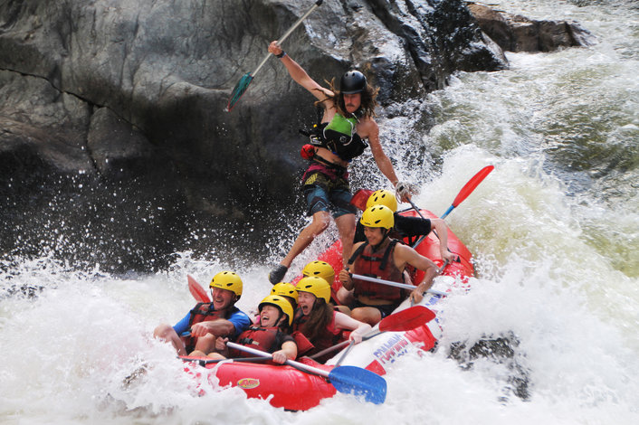 Foaming Fury - White Water Rafting