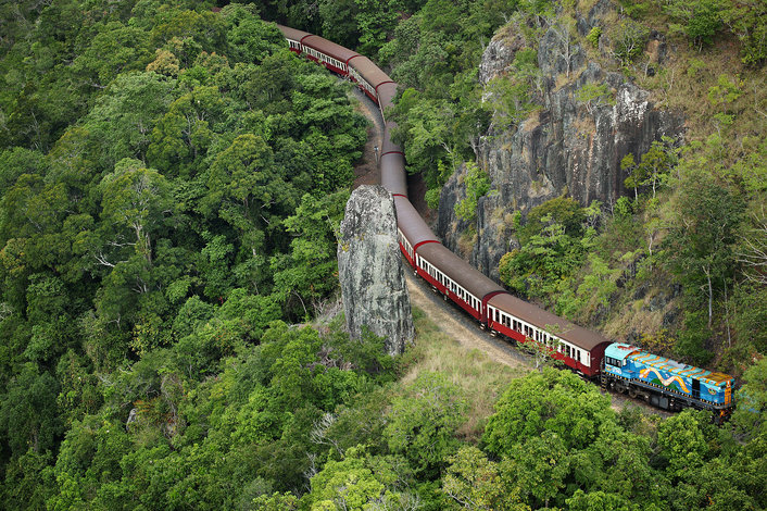 Kuranda Scenic Railway at Robb's Monument