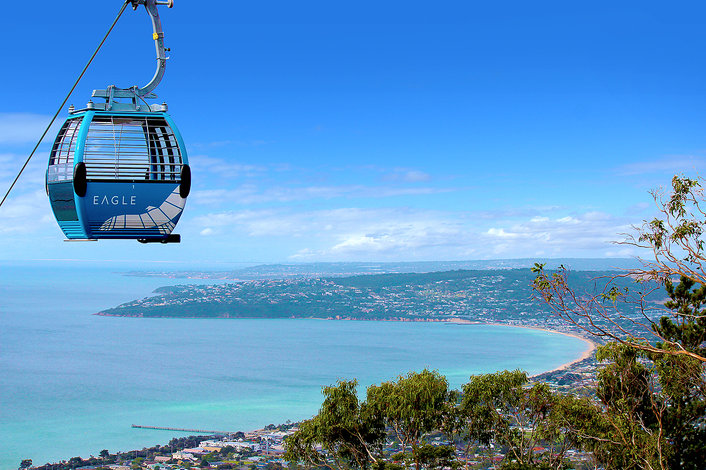 Sweeping views across the bay from the Gondola