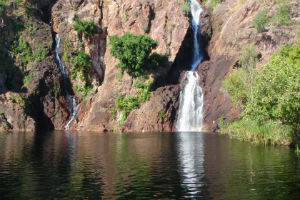 Wangi Falls in Litchfield National Park near Darwin